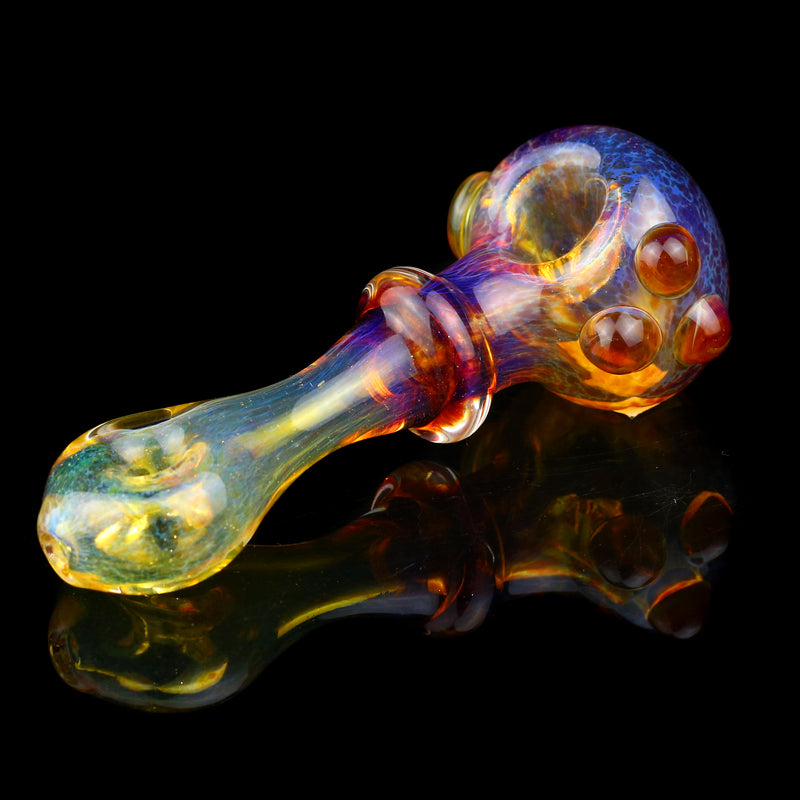 Maida Glass Amber Purple  Spoon